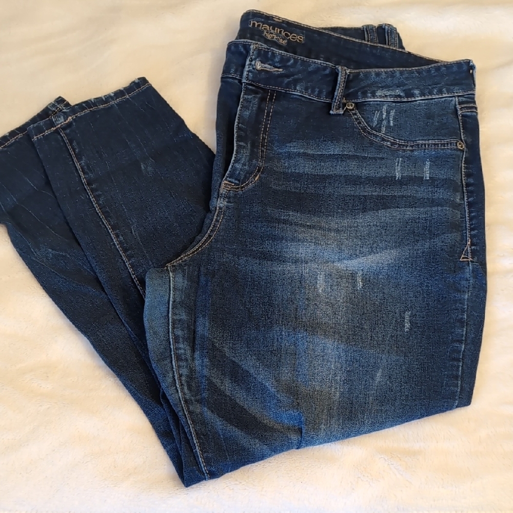 Maurices Dark Blue Denim Jeans